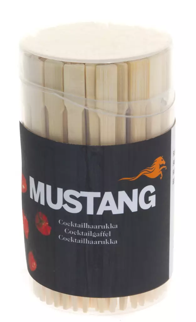 Mustang coctailhaarukka 100kpl - Grillaustarvikkeet - 6410412105622 - 1