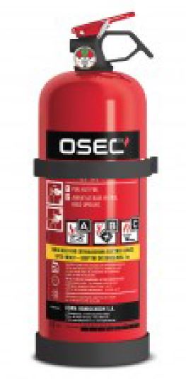 OSEC jauhesammutin 2 kg veneeseen - Turvallisuustuotteet - 6430039738232 - 1