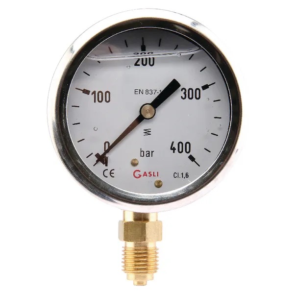 Painemittari 0-400 bar 1/4" - Painemittarit - 8719593255552 - 1