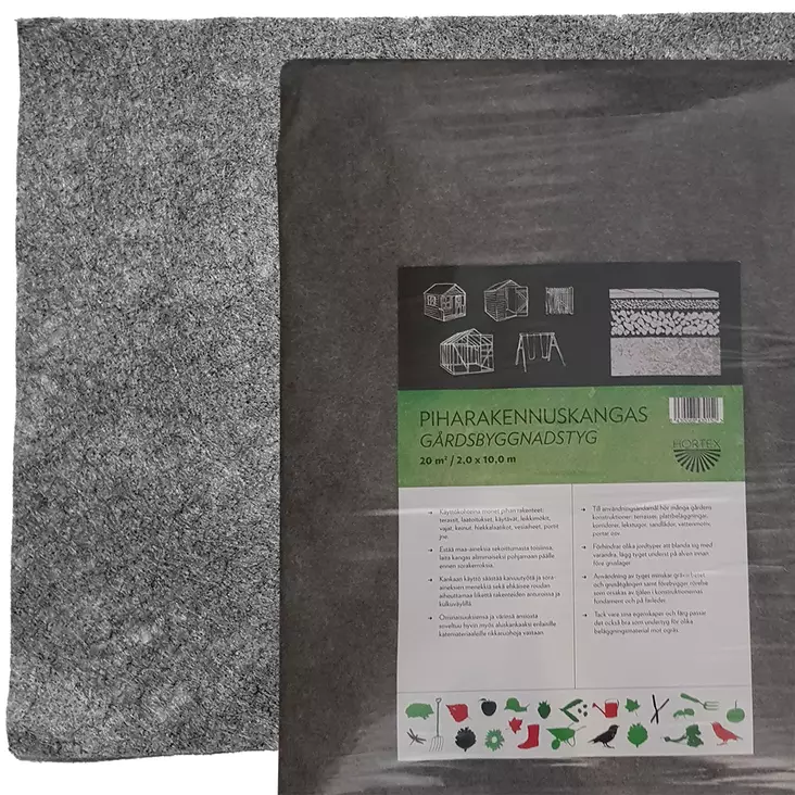 Piharakennuskangas 2x10 m - Suodatinkankaat - 6430068430152 - 1