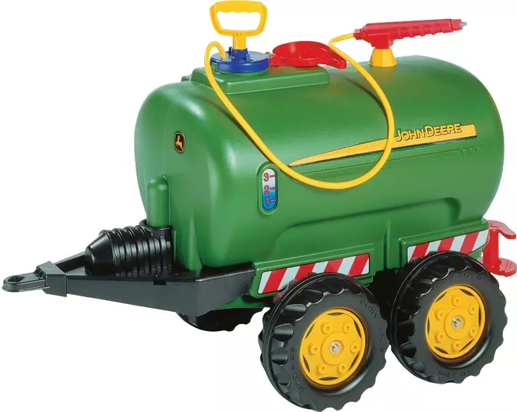 Polkutraktorin säiliövaunu John Deere pumpulla ja ruiskulla - Polkutraktorit ja -autot - 4006485122752 - 1
