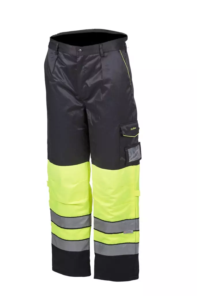 Priha varohousut talvimalli kelta/musta - Talvi työvaatteet - 6418326407702 - 1