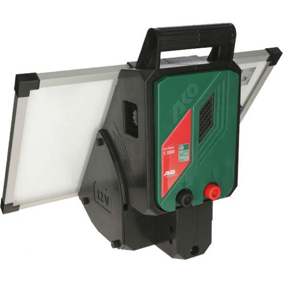 Sähköpaimen SunPower S3000 Aurinkopaneelilla ja akulla! - Sähköaitatarvikkeet - 372952 - 1