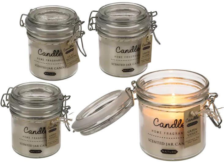 Scented Jar tuoksukynttilä lasipurkissa - Kynttilät - 4029811436712 - 1