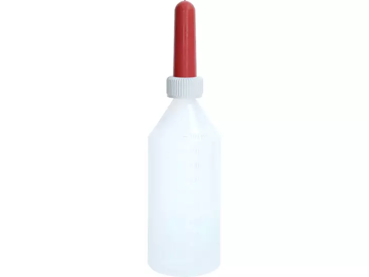 Tuttipullo vasikoille 1 litra - Karjanhoitotarvikkeet - 8719607166652 - 1