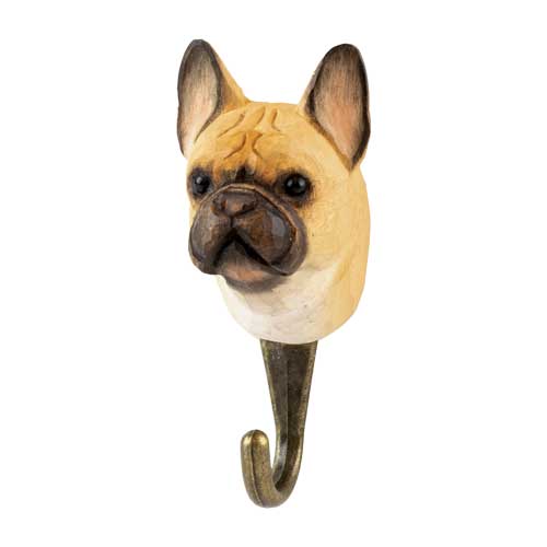 Wildlife Garden seinäkoukku Ranskan Bulldoggi - Luontoaiheiset tuotteet - WG4492 - 1