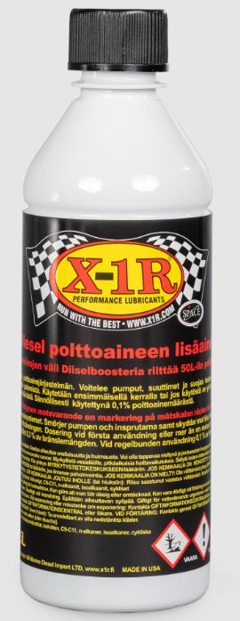 X-1R Diesel booster 0,5 litraa - Autokemikaalit - 6430014802422 - 1