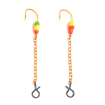 Asseri maalattu ketjukoukku koko 10 - Mormyskat ja värikoukut - 4743038096572 - 1