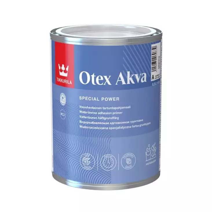 Tikkurila Otex tartuntapohjamaali valkoinen - Sisämaalit - 6408070015032 - 1
