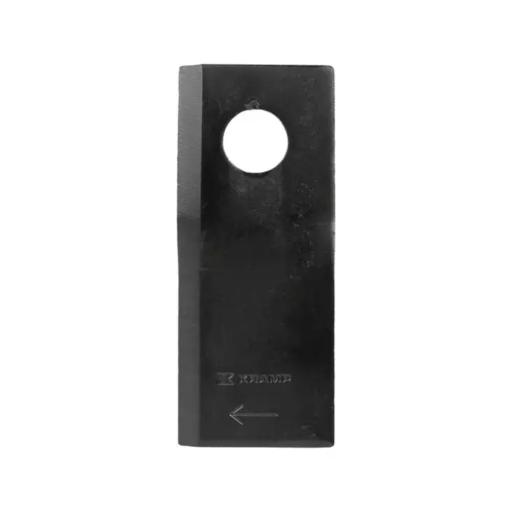 Niittokoneen terä oikea, 115x48x4 mm Ø19mm, sopii Claas 25 kpl - Niittokoneet - 8716106076802 - 1
