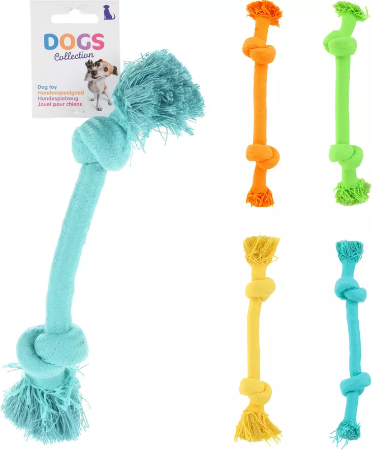 Köysilelu värikäs 30 cm - Lemmikkilelut - 8720573503822 - 1