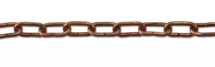 Arctic Design Koristeketju 2,5m, antiikkimessinki - Kettingit ja vaijerit - 6430045420732 - 1