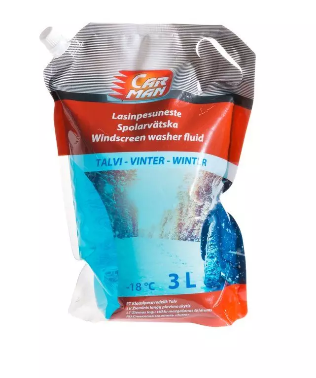 Carman lasinpesuneste pussi -18°C 3 L - Autokemikaalit - 6410416267852 - 1