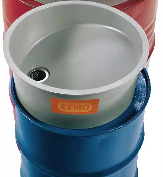 CEMO Kaatosuppilo, 60 l tynnyri - Muut korjaamolaitteet - 4052886140802 - 1