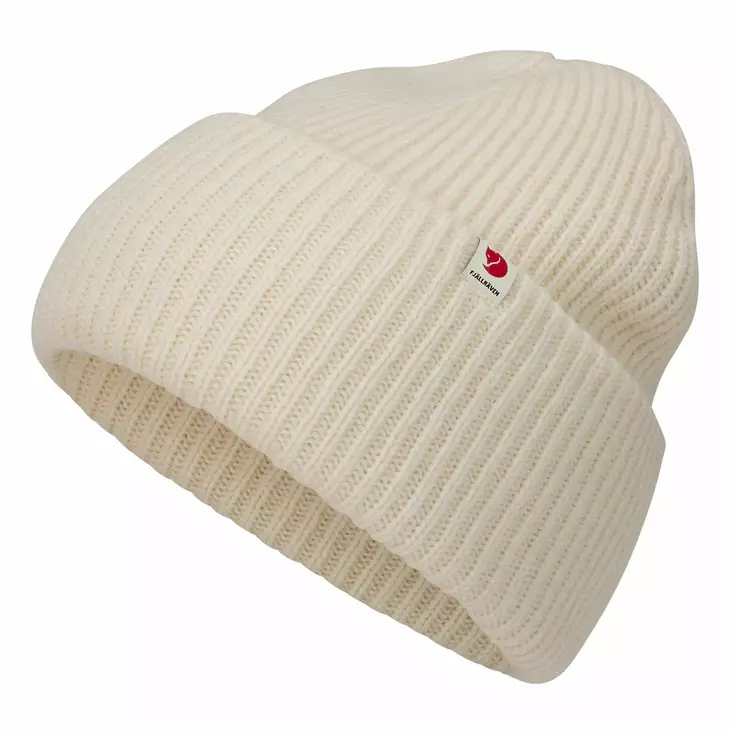 Fjällräven Heavy Beanie Chalk White - Retkeilyasusteet - 7323451045172 - 1