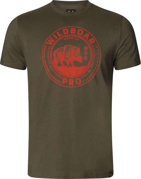 Härkila Wildboar t-shirt Willow green - Retkeilyasusteet - 5714733638632 - 1