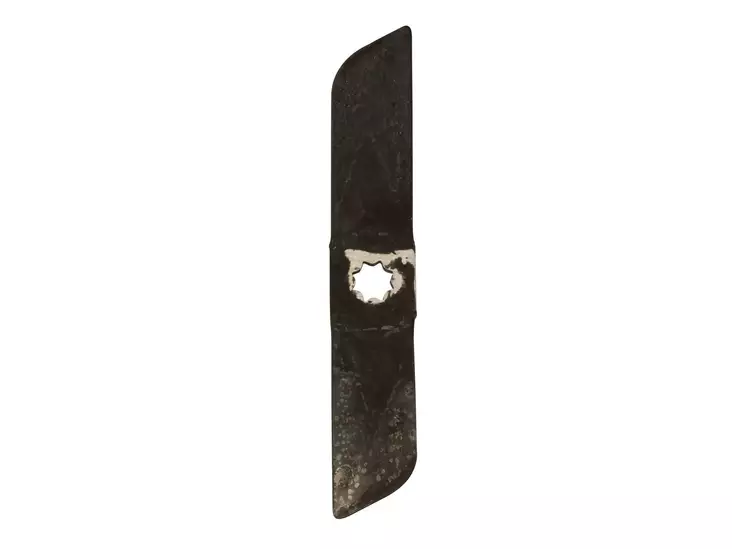 Lapiorullaäkeen terä Hankmo/Kronos 430 mm Ø26,5 mm oikea - Maanmuokkaustarvikkeet - 5700032970412 - 1