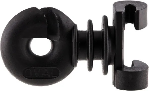 Lisäeristin jousiteräpylväälle 10 kpl - Eristimet - 8713235010752 - 1