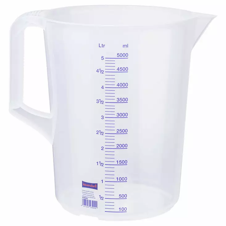 Mittakannu 5 litraa - Autotalliin - 4007228939002 - 1