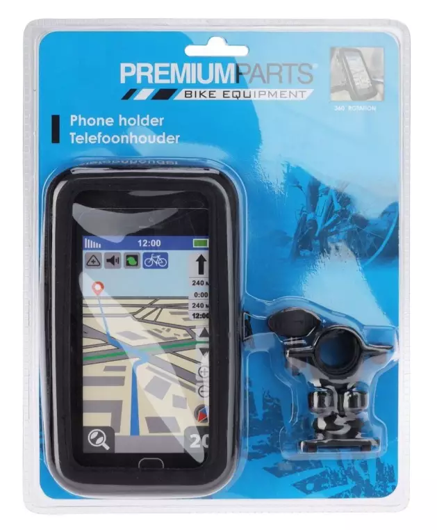 Puhelinteline polkupyörään - Pyöräilytarvikkeet - 8721037118132 - 1