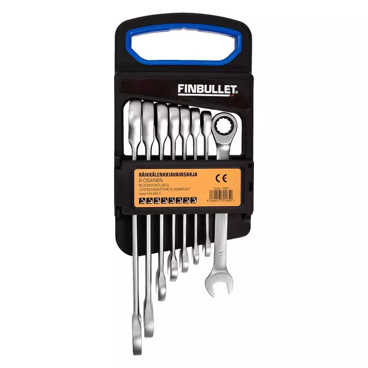 Räikkälenkkisarja 8-os. - Kiintolenkkiavaimet - 6430017701852 - 1