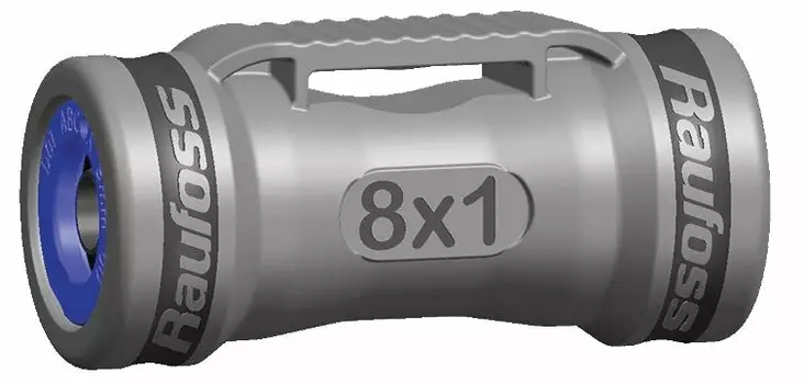 Raufoss ABC jatkoliitin 8x1 mm - Paineilmajärjestelmä - svm000008742 - 1