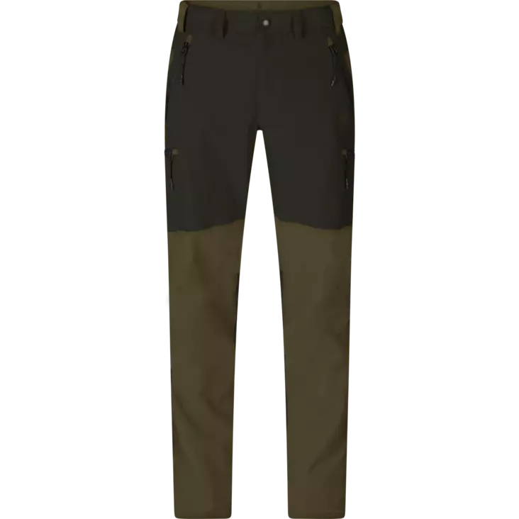 Seeland Outdoor Stretch trousers Grizzly Brown/Duffel Green - Retkeilyasusteet - 5714733614742 - 1