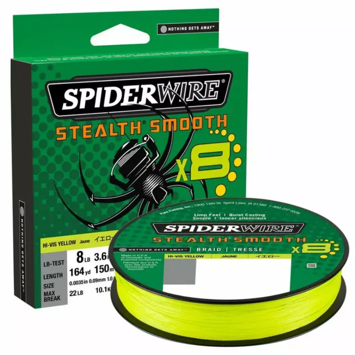 Spiderwire Smooth 8 kelt. 0,09 mm 150 m - Siimat - 022021663552 - 1