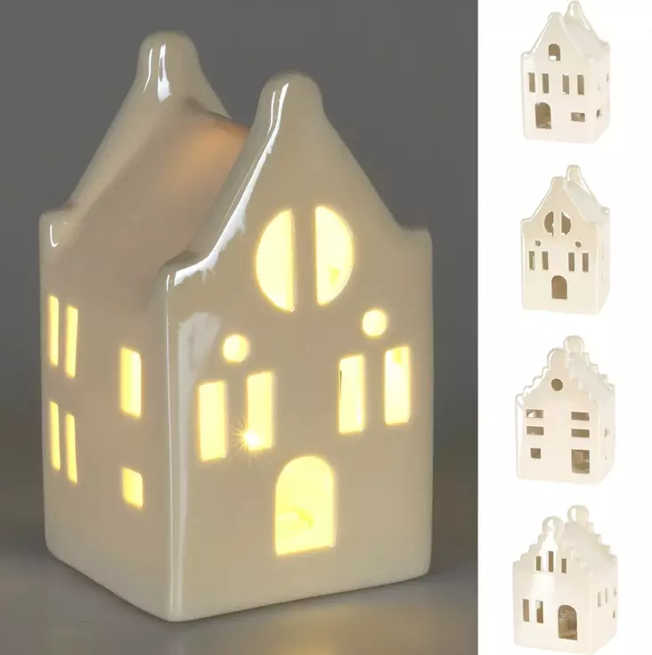 Talolyhty led-valoilla 10 cm - Lyhdyt - 8720573456692 - 1