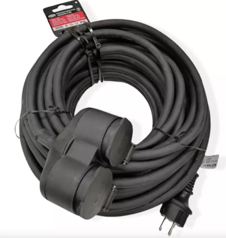 Tamo jatkojohto 2-os. 10 m - Jatkojohdot - 6420613777962 - 1