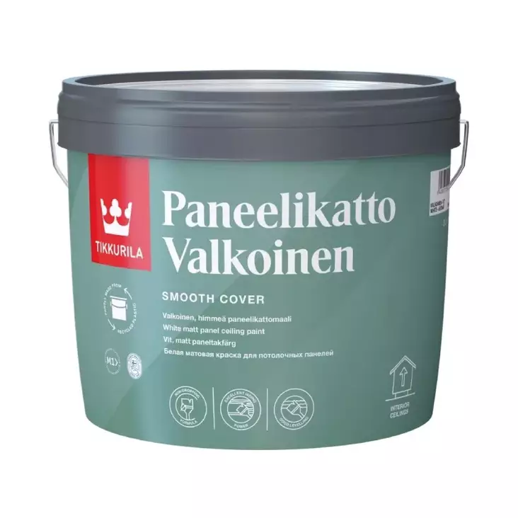 Tikkurila Paneelikatto Valkoinen - Sisämaalit - 6408070044452 - 1