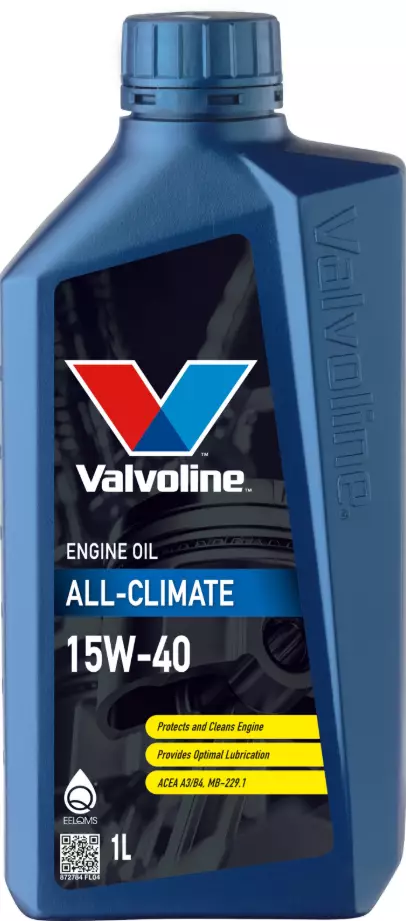 Valvoline All Climate 15W-40 moottoriöljy 1 l - Moottoriöljyt - 8710941022482 - 1