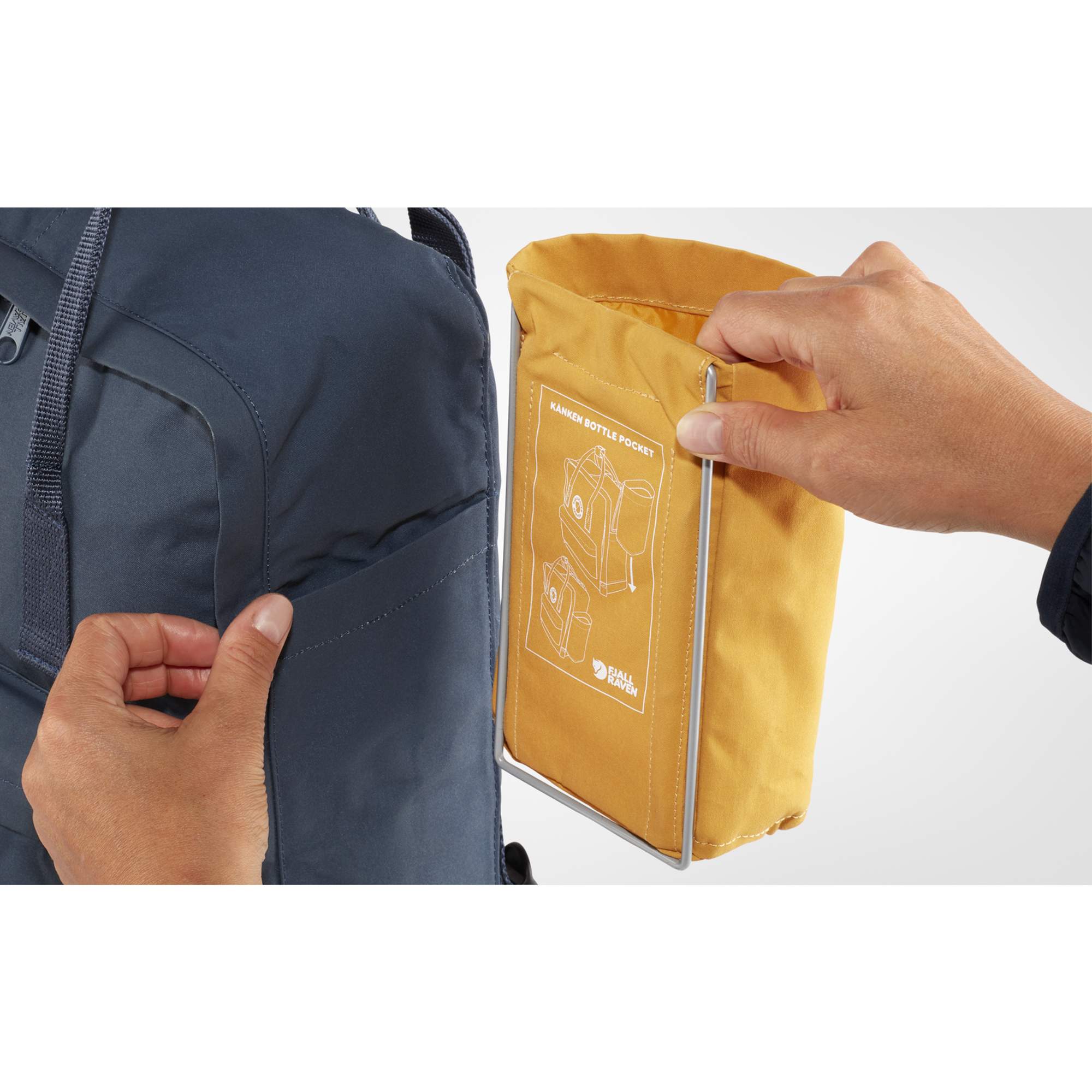 Poche à Bouteille Fjällräven Kånken Bottle Pocket Navy (bleu) NEUF