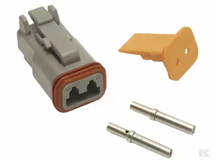 Deutsch pistoke 2-napainen DT 06-2S - Pistokkeet - 5700033296283 - 1