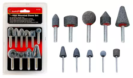 Hiomakivisarja 10-os. metallille - Hiomakoneet ja -tarvikkeet - 795609011013 - 1