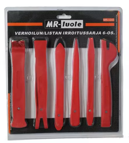 Verhoilun/listan irroitussarja 6-os. - Korjaamotyökalut - 6430032151533 - 1