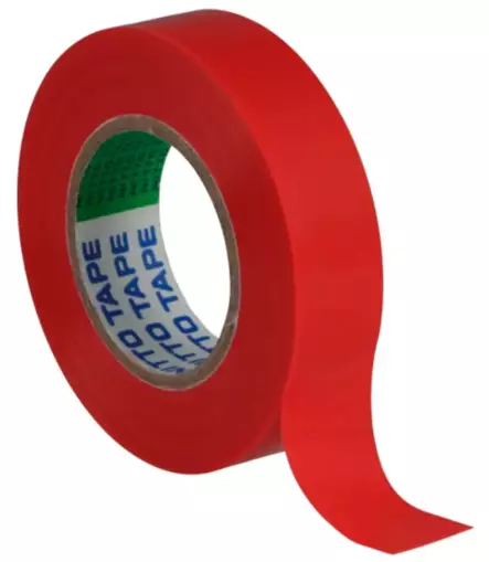 Sähköteippi Nitto 21A 15mm/10m Punainen - Teipit - 5411512201123 - 1