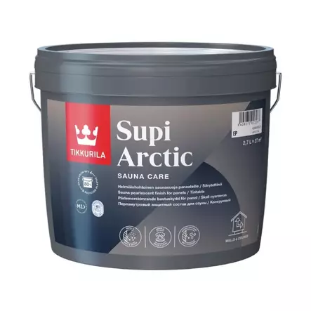 Tikkurila Supi Arctic saunasuoja sävytettävä - Muut maalit, lakat ja öljyt - 6408070052273 - 1