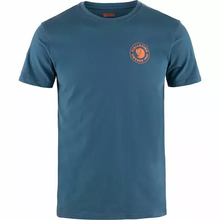 Fjällräven 1960 Logo T-shirt M Indigo Blue - Retkeilyasusteet - 7323450986643 - 1