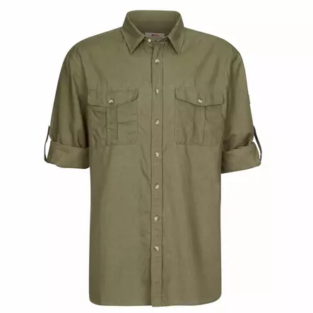 Fjällräven Övik Travel Shirt LS M - Retkeilyasusteet - 7323450752613 - 2