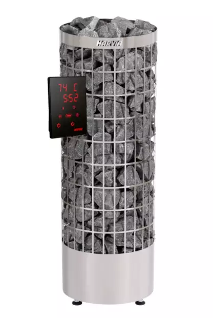 Harvia Cilindro PC90XE 9,0kw Steel sähkökiuas - Tulisijat - 6417659028103 - 1