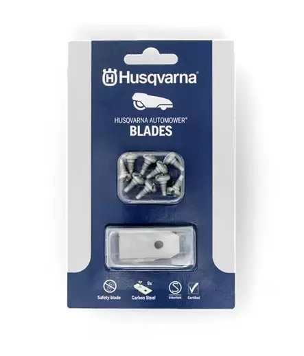 Husqvarna robottiruohonleikkurin terät 9 kpl - Ruohonleikkurit - 577864603 - 1