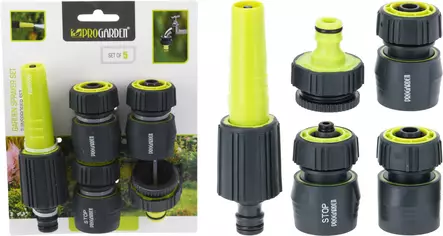 Kasteluruiskusetti 7-os. - Letkuliittimet - 8721037336093 - 1