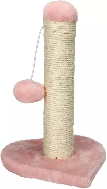 Kissan raapimispuu pallolla vaaleanpun. - Muut lemmikkituotteet - 8720573605793 - 1