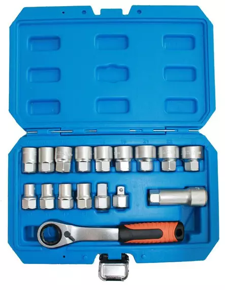 Läpireikähylsysarja 10-24 mm - Hylsyt ja -sarjat - 6430074690533 - 2