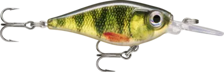 Rapala X-Light Shad 04 Live Perch - Vieheet ja perhot - 022677360973 - 1