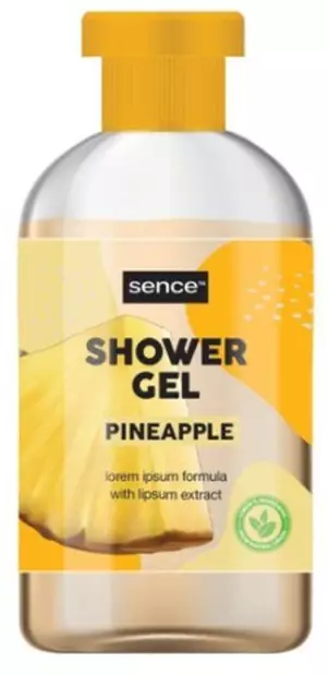 Suihkugeeli 500 ml ananas Planet Love - Kosmetiikka - 8721073602503 - 1