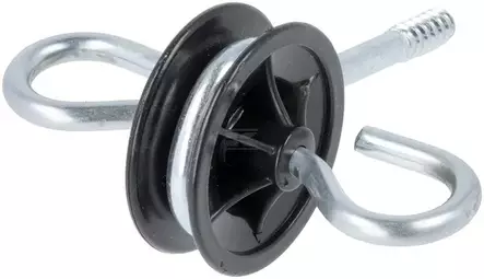 Veräjänkahvaneristin puuruuvilla 10 kpl - Eristimet - 8719607155533 - 1