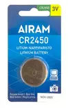 Airam litiumparisto CR2450 3V 1kpl - Paristot, testerit - 6435200230843 - 1