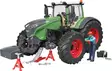 Bruder Fendt 1050 Vario mekaanikolla ja renkaanvaihtosarjalla - Bruder työkonelelut - 4001702040413 - 4